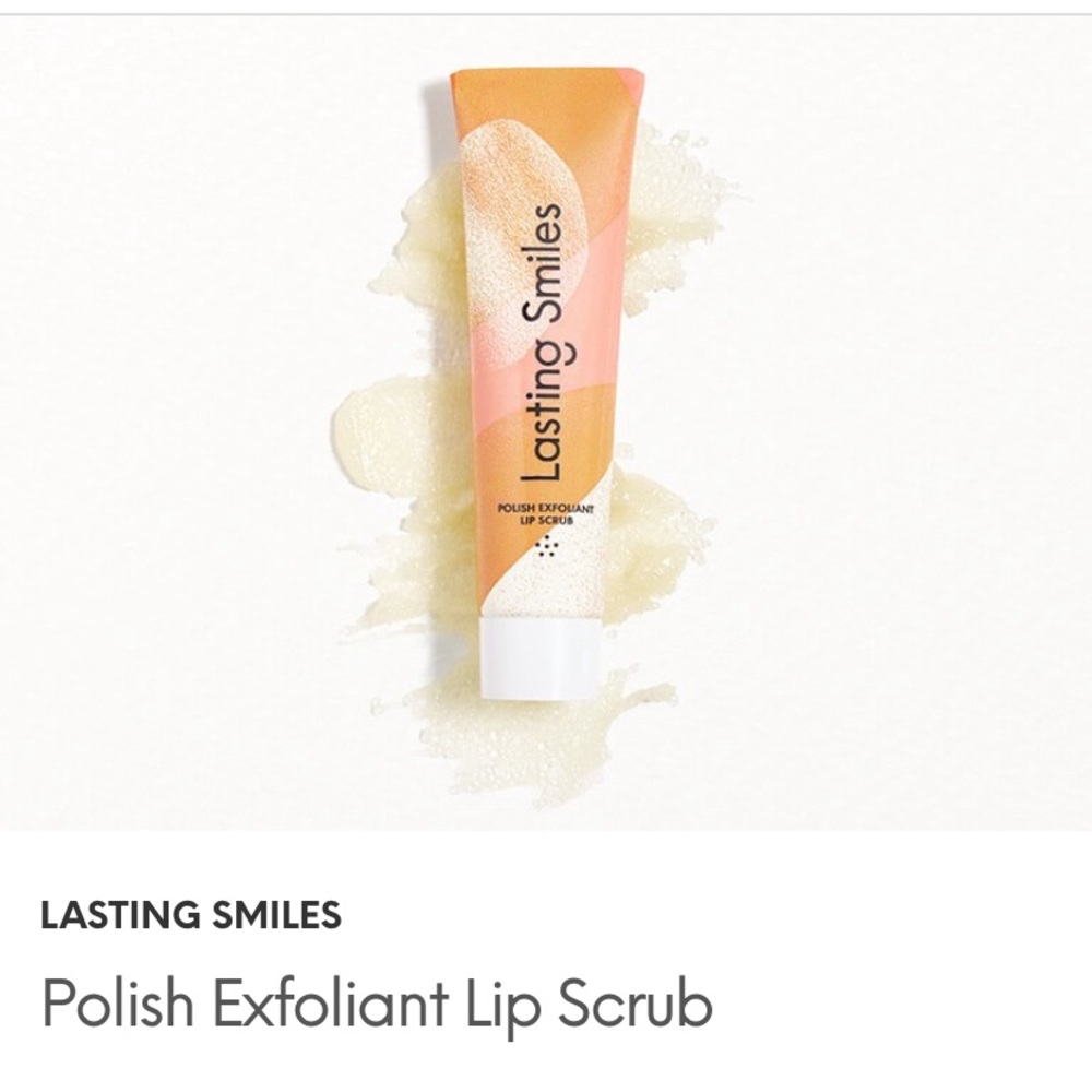 NWT Lasting Smiles Polish Exfoliant Lip Scrub